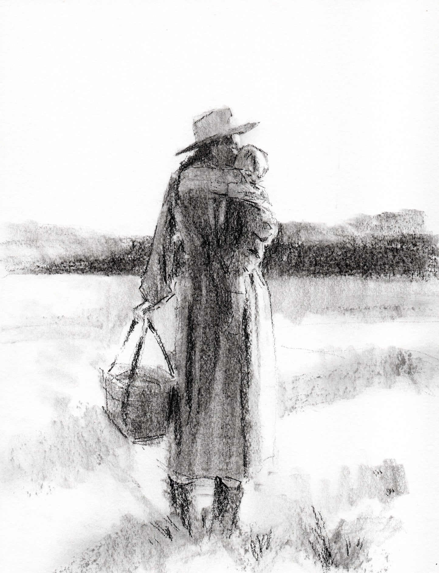 Fearless Mother (charcoal) - Limited